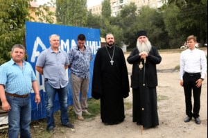 Божественная литургия в храме во имя святителя Тихона, епископа Воронежского, Задонского чудотворца г. Саратова