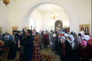 Великое освящение храма святых мучеников Адриана и Наталии г. Саратова и Божественная литургия в новоосвященном храме