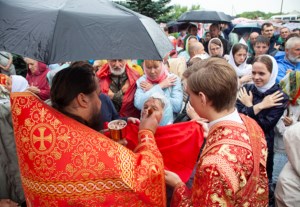 Божественная литургия в Вавиловом Доле