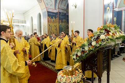 Всенощное бдение в Свято-Никольском мужском монастыре г. Саратова