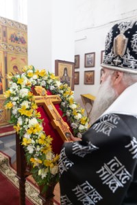 Литургия Преждеосвященных Даров в храме во имя святителя Митрофана Воронежского г. Саратова