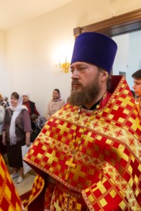 Божественная литургия в храме святого благоверного князя Александра Невского г. Саратова