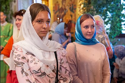 Всенощное бдение в Свято-Троицком кафедральном соборе г.Саратова