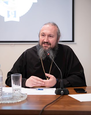 Митрополит Игнатий посетил защиту выпускных работ в СПДС