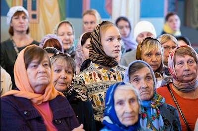 Митрополит Игнатий совершил Божественную литургию в Свято-Никольском мужском монастыре г. Саратова