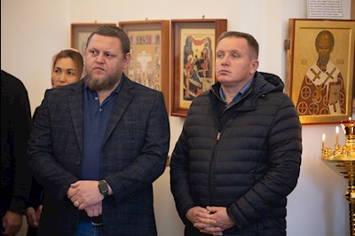 Митрополит Игнатий совершил Божественную литургию в Свято-Никольском храме с. Октябрьский Городок