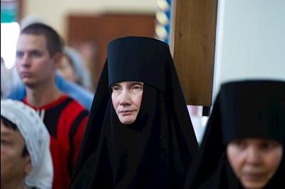 Митрополит Игнатий совершил Божественную литургию в Свято-Сергиевском женском монастыре с. Алексеевка