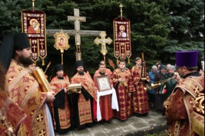 Божественная литургия в Спасо-Преображенском мужском монастыре г.Саратова