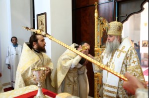 Божественная литургия в Свято-Алексиевском женском монастыре г.Саратова