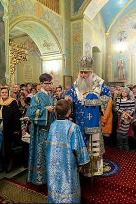 Всенощное бдение в Покровском храме г. Саратова