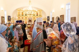 Всенощное бдение во Владимирском женском монастыре г. Вольска