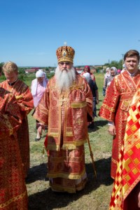 Божественная литургия в храме в честь Воскресения Христова с. Ивано-Языковка Аткарского района