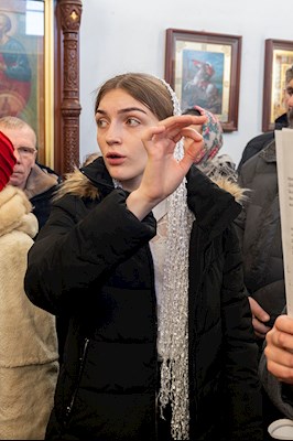 Божественная литургия в Свято-Иоанновском женском монастыре с. Алексеевка Хвалынского района