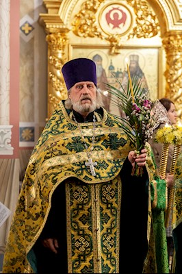 Всенощное бдение в Свято-Троицком кафедральном соборе г. Саратова