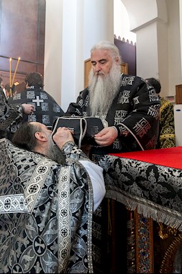 Литургия Преждеосвященных Даров и монашеский постриг в Свято-Алексиевском женском монастыре г. Саратова
