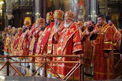 Митрополит Игнатий принял участие в Божественной литургии и торжествах в день тезоименитства Святейшего Патриарха Кирилла