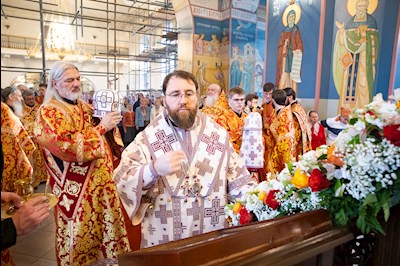 Митрополит Игнатий совершил всенощное бдение в Свято-Никольском мужском монастыре г. Саратова