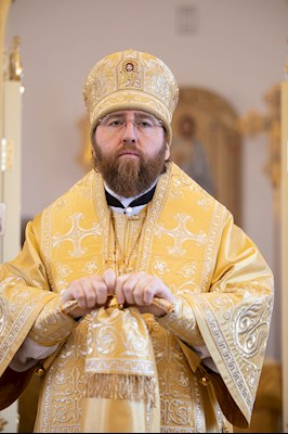 Митрополит Игнатий совершил Божественную литургию в Свято-Никольском храме с. Октябрьский Городок