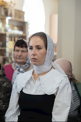 Митрополит Игнатий совершил Божественную литургию в Трехсвятительском храме г. Саратова