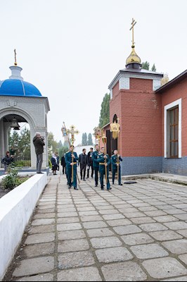 Митрополит Игнатий совершил Божественную литургию в храме святых мучениц Веры, Надежды, Любови и матери их Софии поселка Светлый