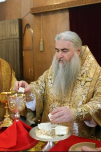 Божественная литургия в храме во имя святого равноапостольного великого князя Владимира г. Саратова