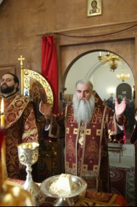 Великое освящение храма святых мучеников Адриана и Наталии г. Саратова и Божественная литургия в новоосвященном храме