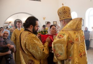 Великое освящение храма во имя святителя Иоанна Златоуста в п. Зональный г.Саратова