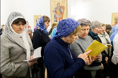 Всенощное бдение в храме святителя Спиридона Тримифунтского г. Саратова