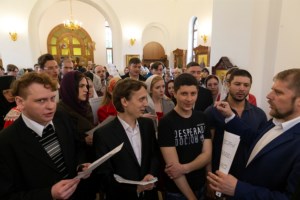 Божественная литургия в Свято-Алексиевском женском монастыре г. Саратова
