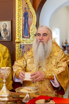 Божественная литургия в храме во имя святителя Николая Японского г. Саратова