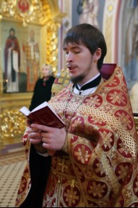 Божественная литургия в Свято-Троицком кафедральном соборе г. Саратова