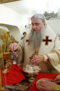 Божественная литургия и Великое освящение в Свято-Алексиевском женском монастыре г. Саратова