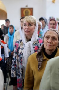 Божественная литургия в храме во имя святых первоверховных апостолов Петра и Павла г. Аткарска