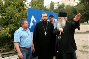 Божественная литургия в храме во имя святителя Тихона, епископа Воронежского, Задонского чудотворца г. Саратова