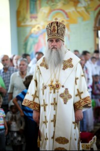 Митрополит Лонгин совершил Великое освящение Вознесенского храма Вознесенско-Пантелеимоновской церкви с. Усть-Курдюм
