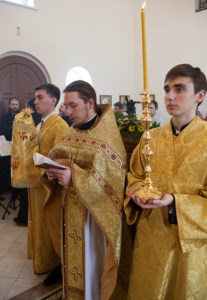 Великое освящение храма во имя святителя Иоанна Златоуста в п. Зональный г.Саратова