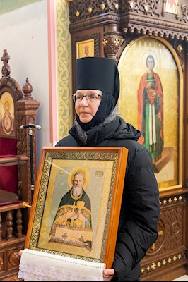 Божественная литургия в Свято-Иоанновском женском монастыре с. Алексеевка Хвалынского района
