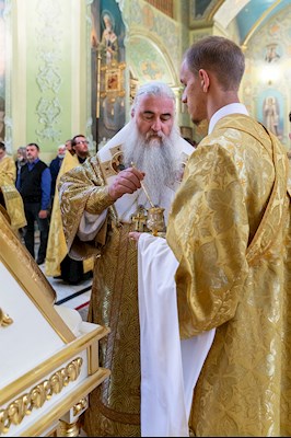 Всенощное бдение в храме Покрова Пресвятой Богородицы г. Саратова
