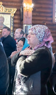 Митрополит Игнатий совершил Божественную литургию в храме в честь Сретения Господня г. Саратова