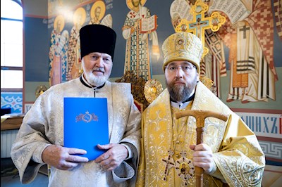 Митрополит Игнатий совершил Божественную литургию в Свято-Никольском мужском монастыре г. Саратова