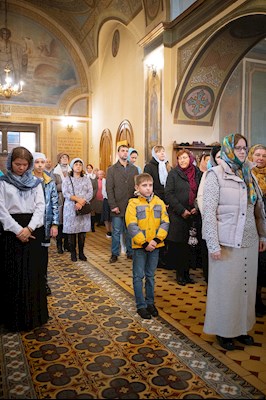 Митрополит Игнатий возглавил соборное архиерейское богослужение в Свято-Троицком кафедральном соборе г. Покровска (Энгельса)