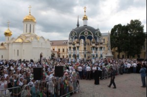 Всенощное бдение в Троице-Сергиевой Лавре