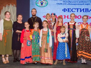 Православные гимназисты и воспитанники центра «Колосок» приняли участие в фестивале традиционной культуры