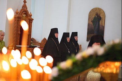 Свято-Сергиевская обитель встретила престольный праздник