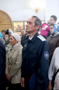 Божественная литургия в храме во имя святых первоверховных апостолов Петра и Павла г. Аткарска