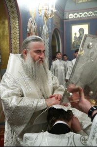 Рождественская Божественная литургия в Свято-Троицком кафедральном соборе Саратова