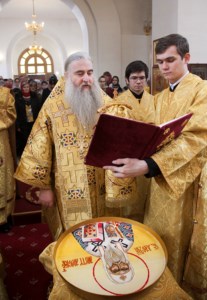 Божественная литургия в Свято-Алексиевском женском монастыре г. Саратова