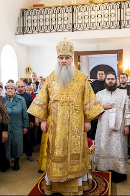Великое освящение храма Сорока Севастийских мучеников г. Саратова и Божественная литургия в новоосвященном храме