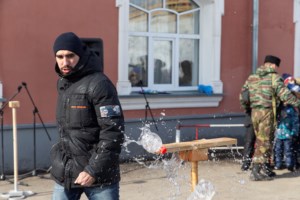 На территории Покровского храма г. Саратова прошел зимний праздник