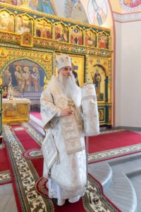 Божественная литургия в Свято-Никольском мужском монастыре г. Саратова